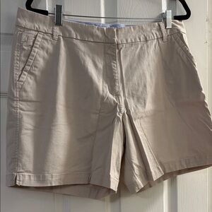 Crown & Ivy Caroline Women's Cotton Shorts - Khaki